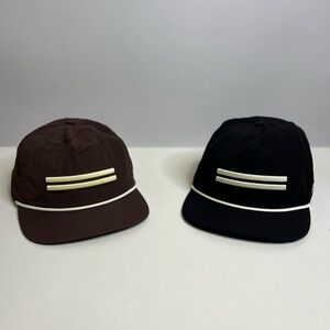 Pair of Warstic Warstripe Rope Unstructured SnapBack Hats - OSFA